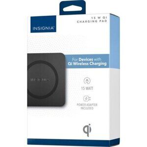 Insignia 15W Qi Wireless Charging Pad (NS-MQP15W22K-C)